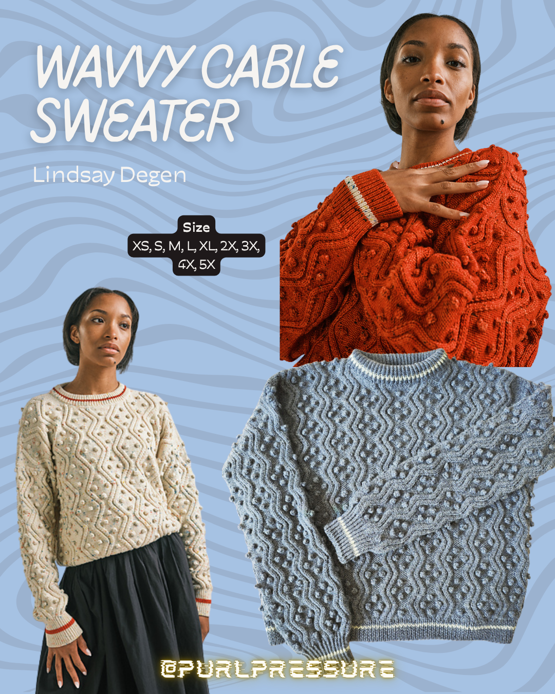 Wavvy Cable Sweater
