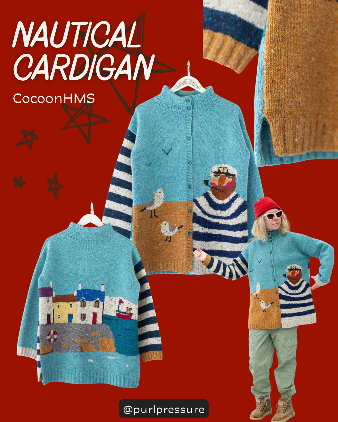 Nautical Cardigan