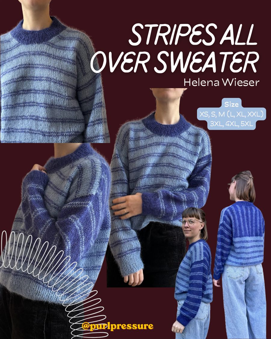 Stripes All Over Sweater