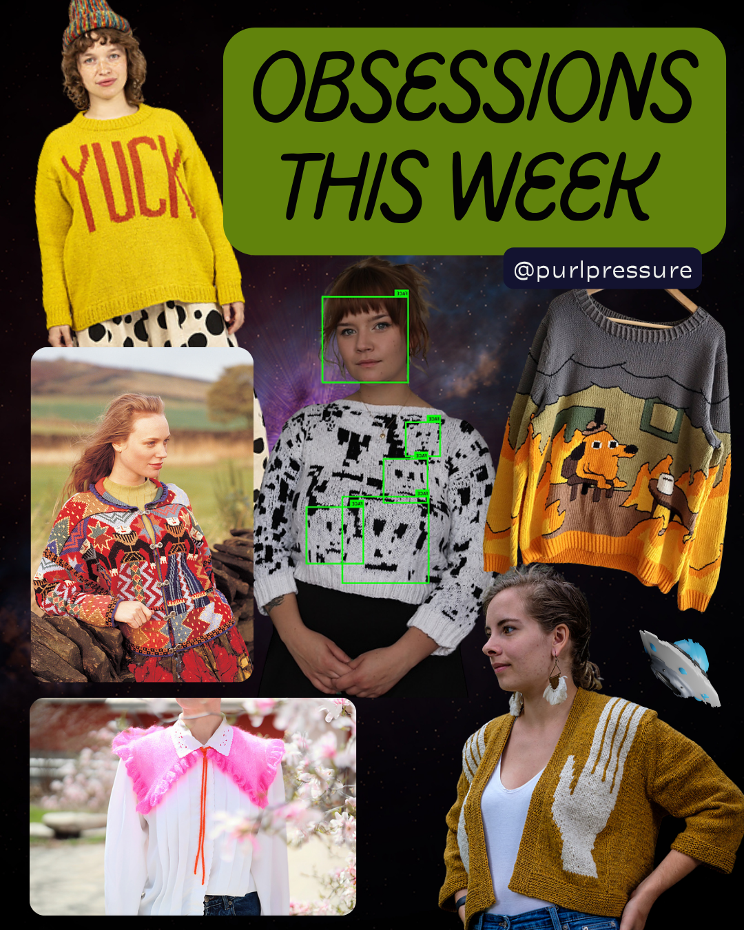 Sweaters with opinions