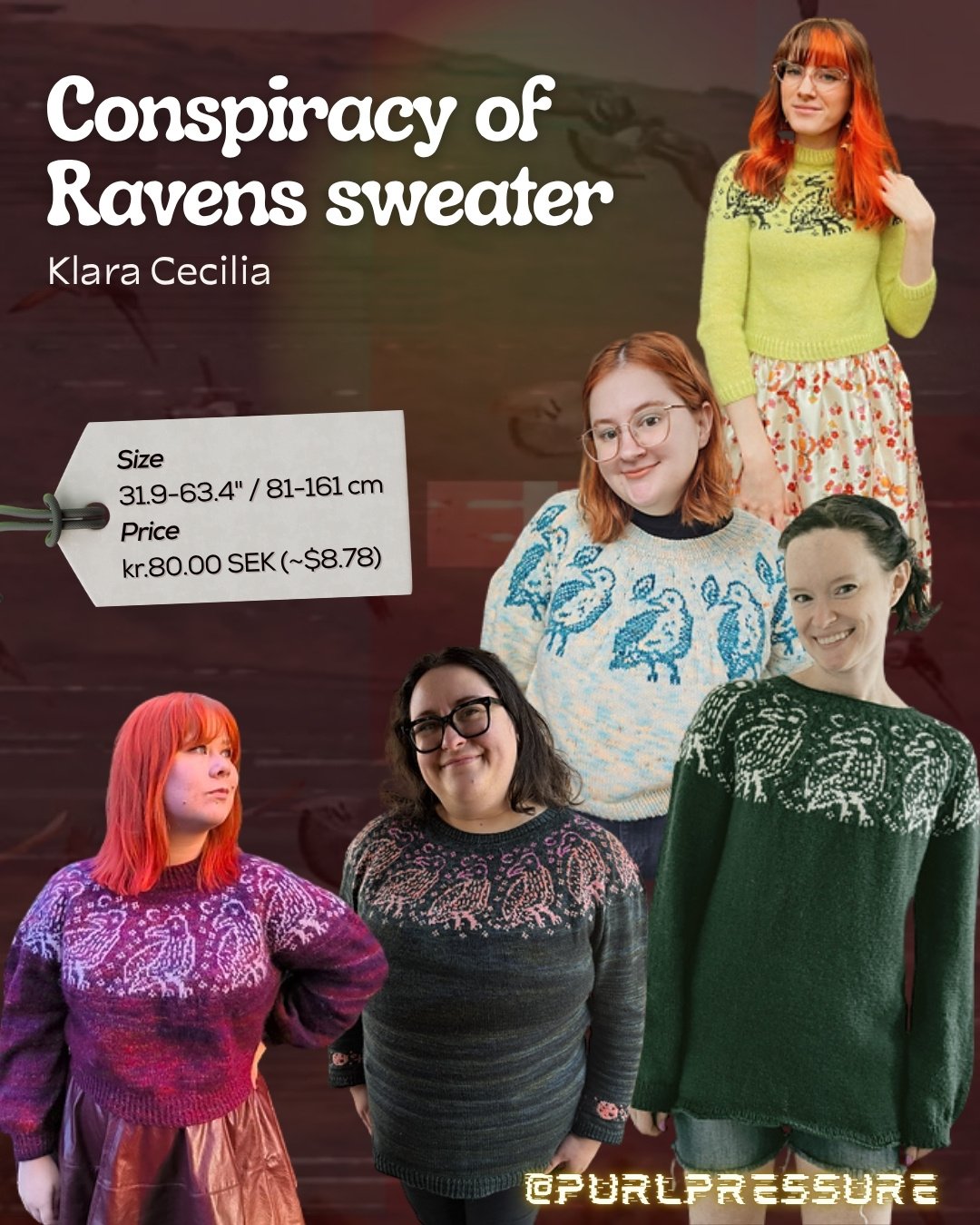 Conspiracy of Ravens sweater