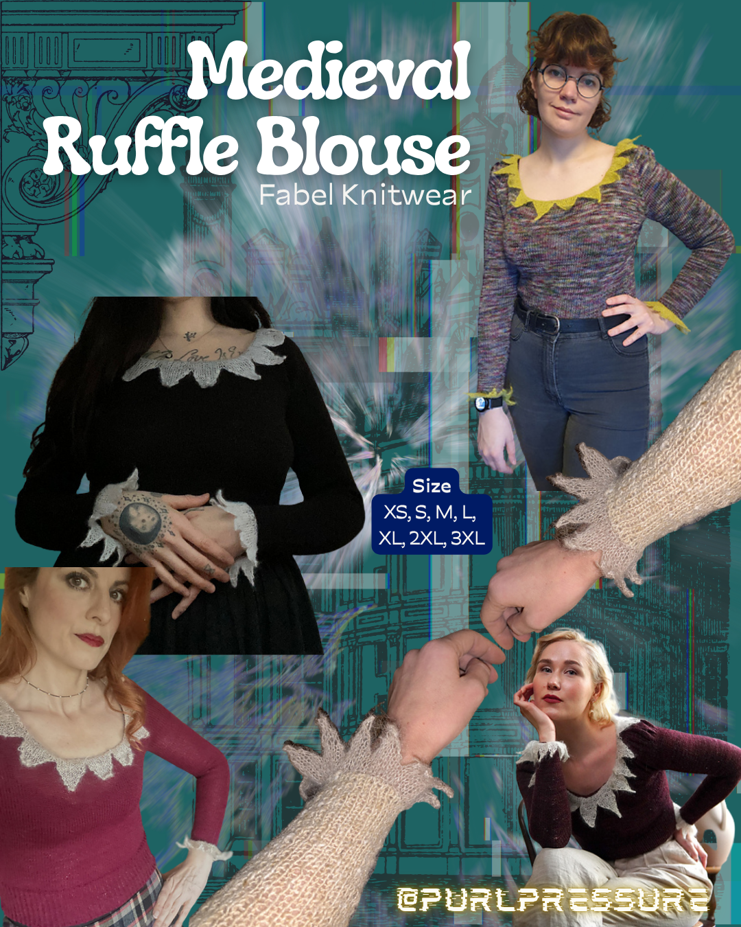 Medieval Ruffle Blouse