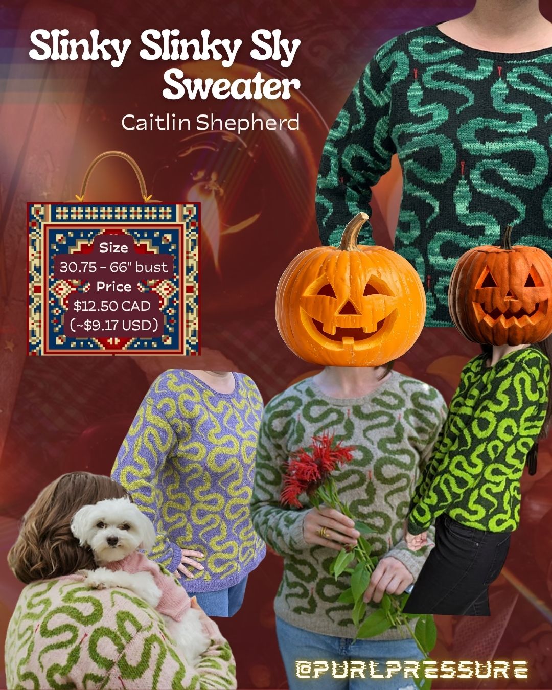 Slinky Slinky Sly Sweater