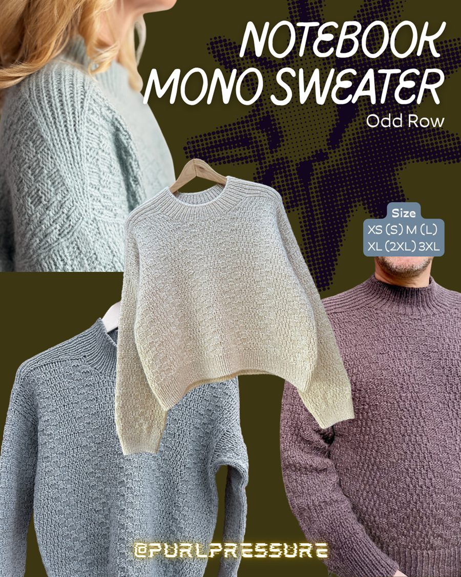 Notebook Mono Sweater