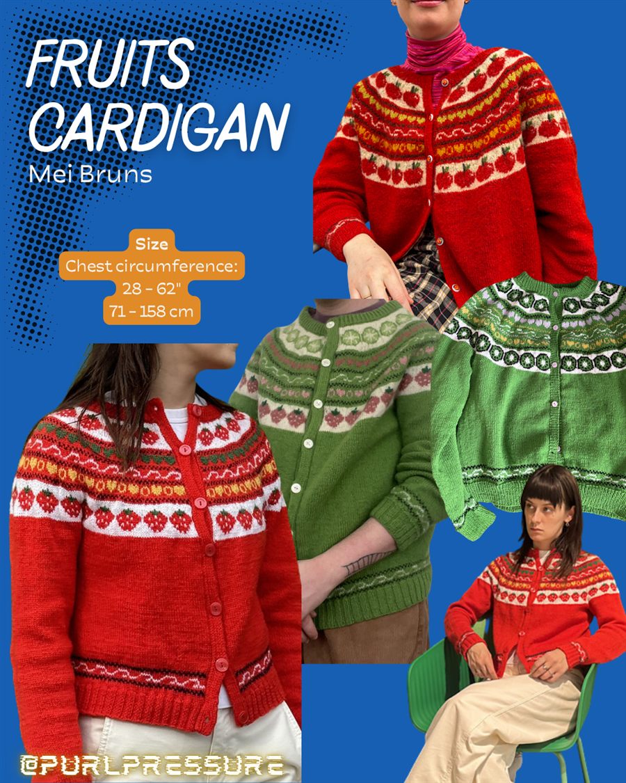 Fruits Cardigan