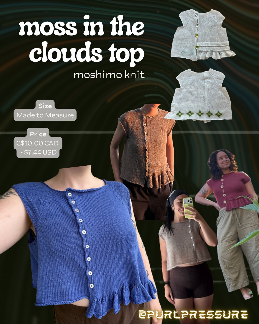 moss in the clouds top