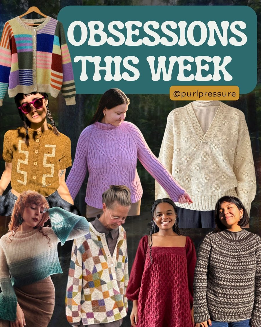 The patchwork, the bobbles, the colorwork