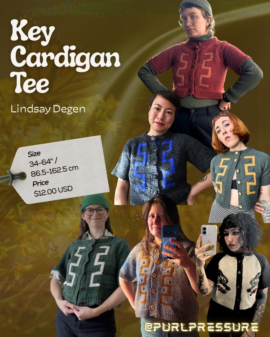 Key Cardigan Tee