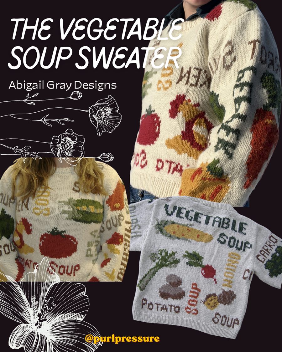 The Vegetable Soup Sweater