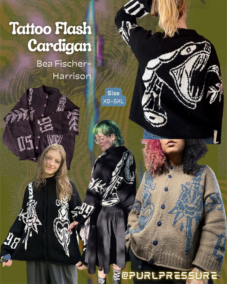Tattoo Flash Cardigan