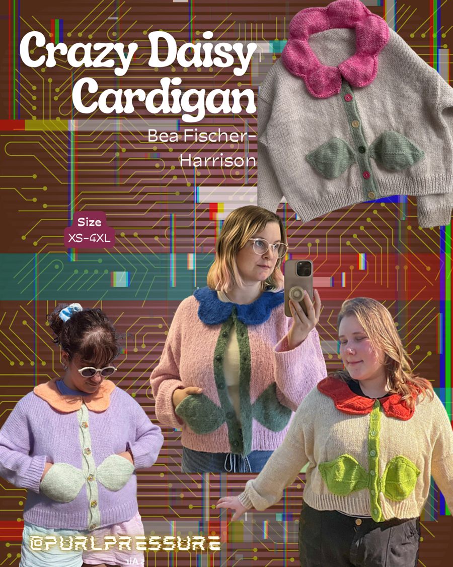 Crazy Daisy Cardigan