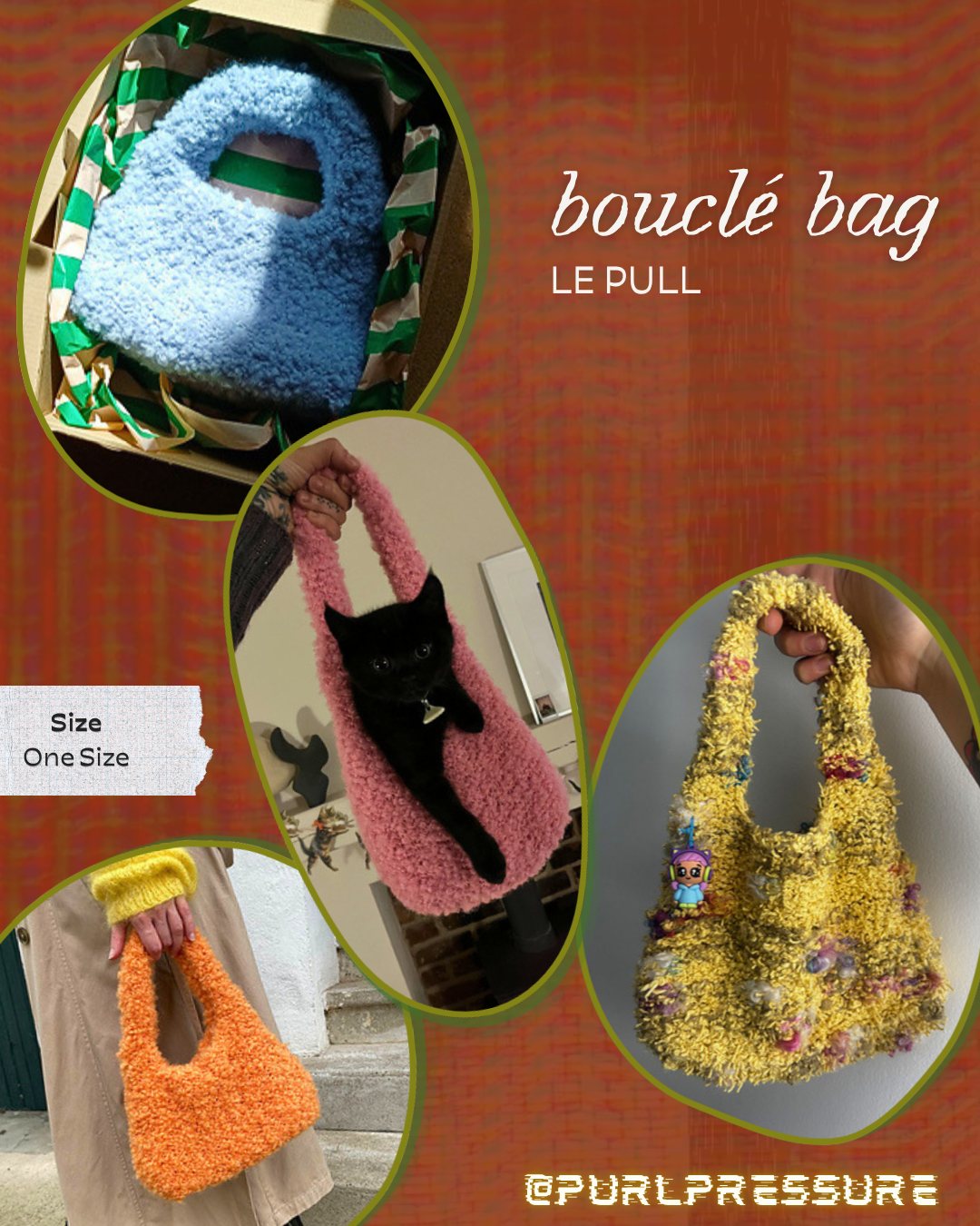 Bouclé Bag